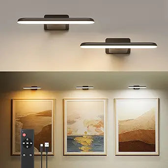 FULEN 2 Pack Picture Lights for Wall
