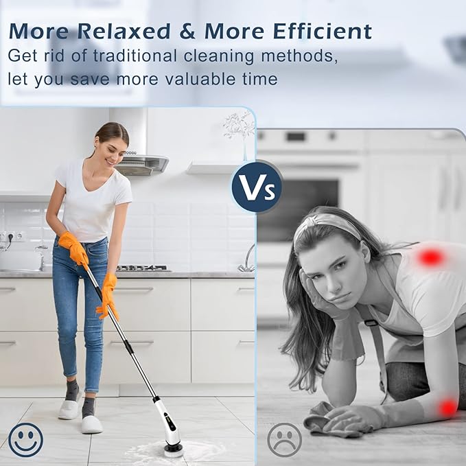 Electric Spin Scrubber
