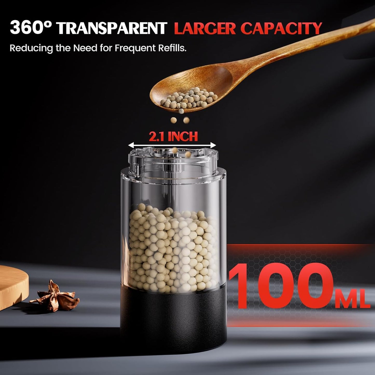 Electric Salt and Pepper Grinder
