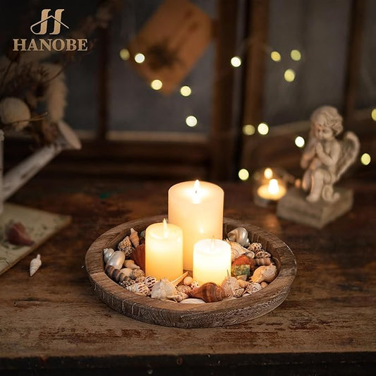 Hanobe Candle Plate Holder Tray