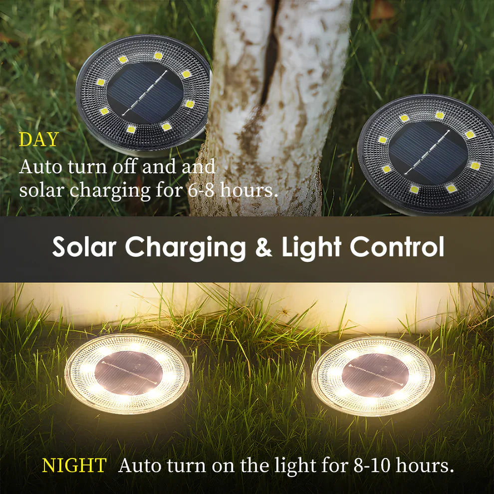 SolarGlow – Automatic In-Ground Light