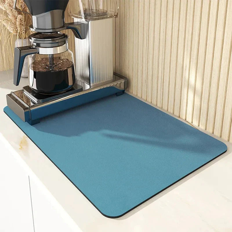 PureDry - Super Absorbent Mat Kitchen ZYLA HOMES Blue