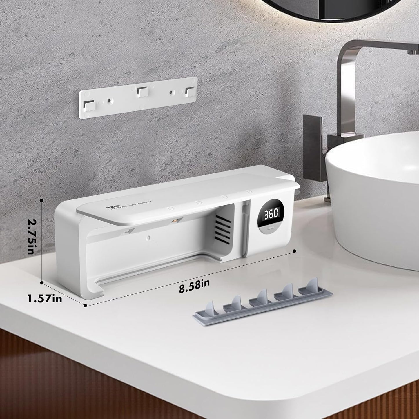 UV Toothbrush Sterilizer Bathroom ZYLA HOMES